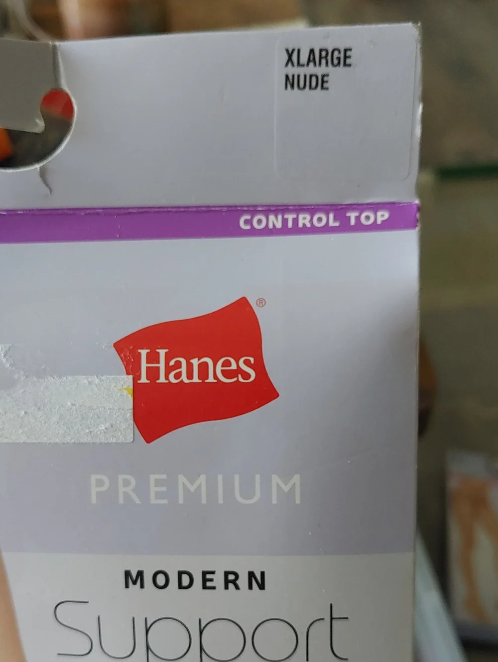 NWT Hanes Nude XL Premium Modern Support Medium Coverage Pantyhose